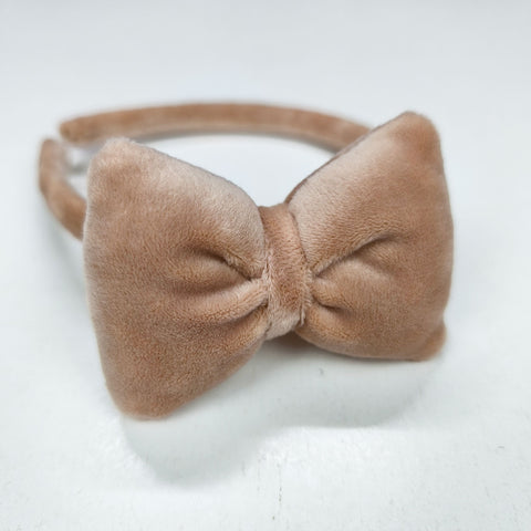 Στέκα ντυμένη βελουτέ κάραμελ