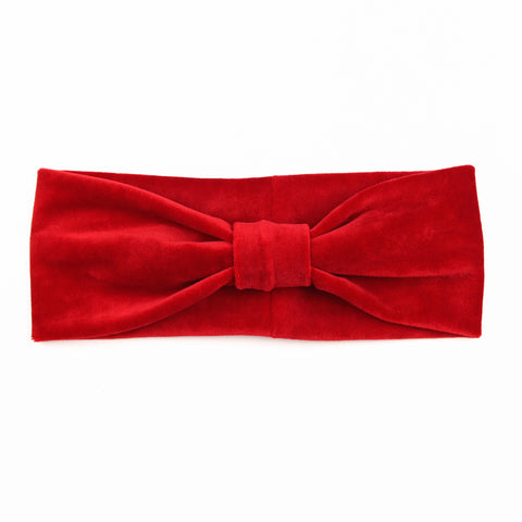 Κορδέλα βελουτέ γυναικεία κόκκινη