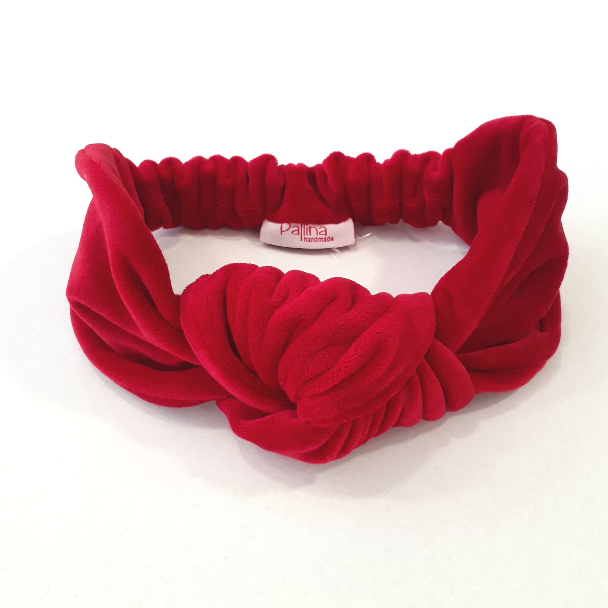 Κορδέλα Melissa βελουτέ κόκκινη