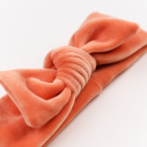 Κορδέλα Lisa βελουτέ βερυκοκί