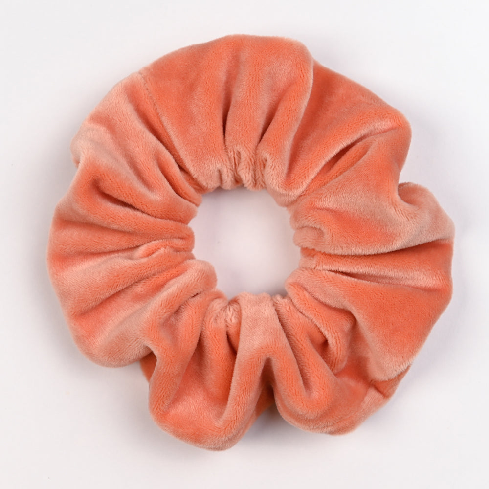 Scrunchie βελουτέ βερικοκί